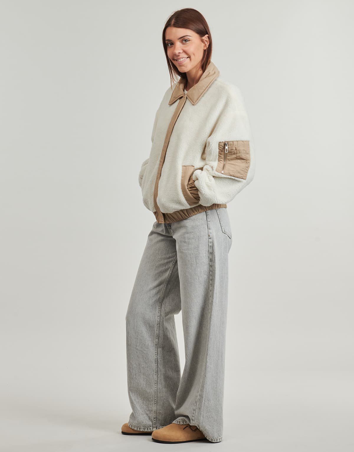 Women's Jackets Only Beige