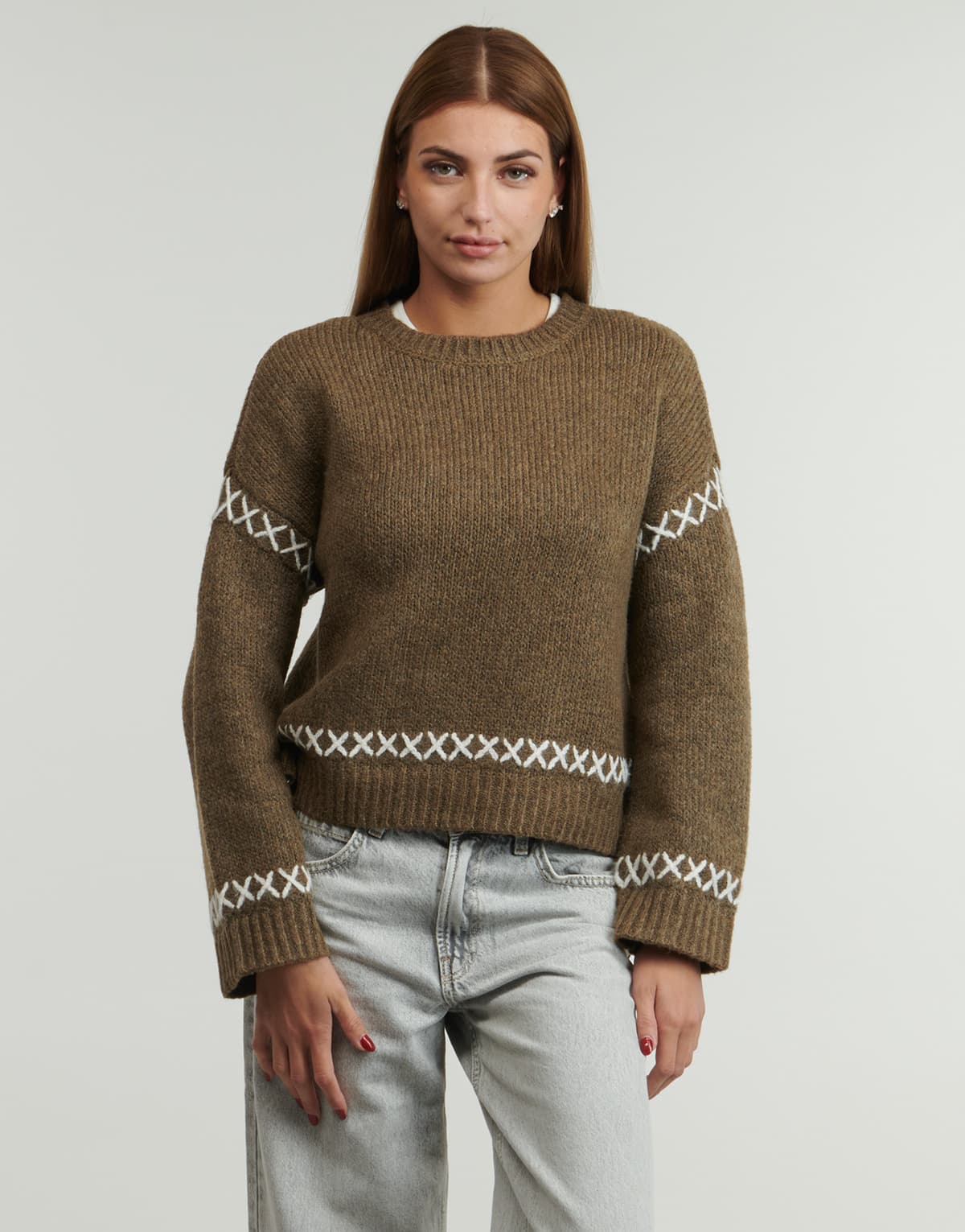 Women's Sweaters Only Brown