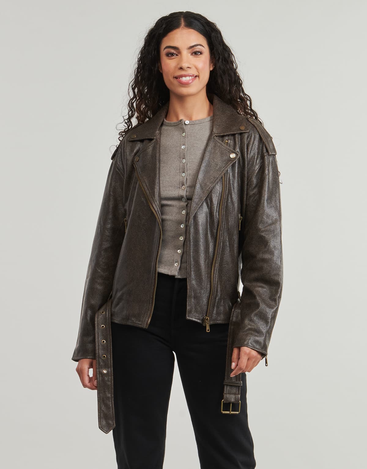 Women's Jackets Only Brown