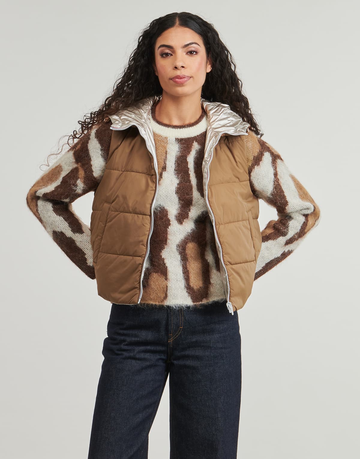 Women's Jackets Only Brown