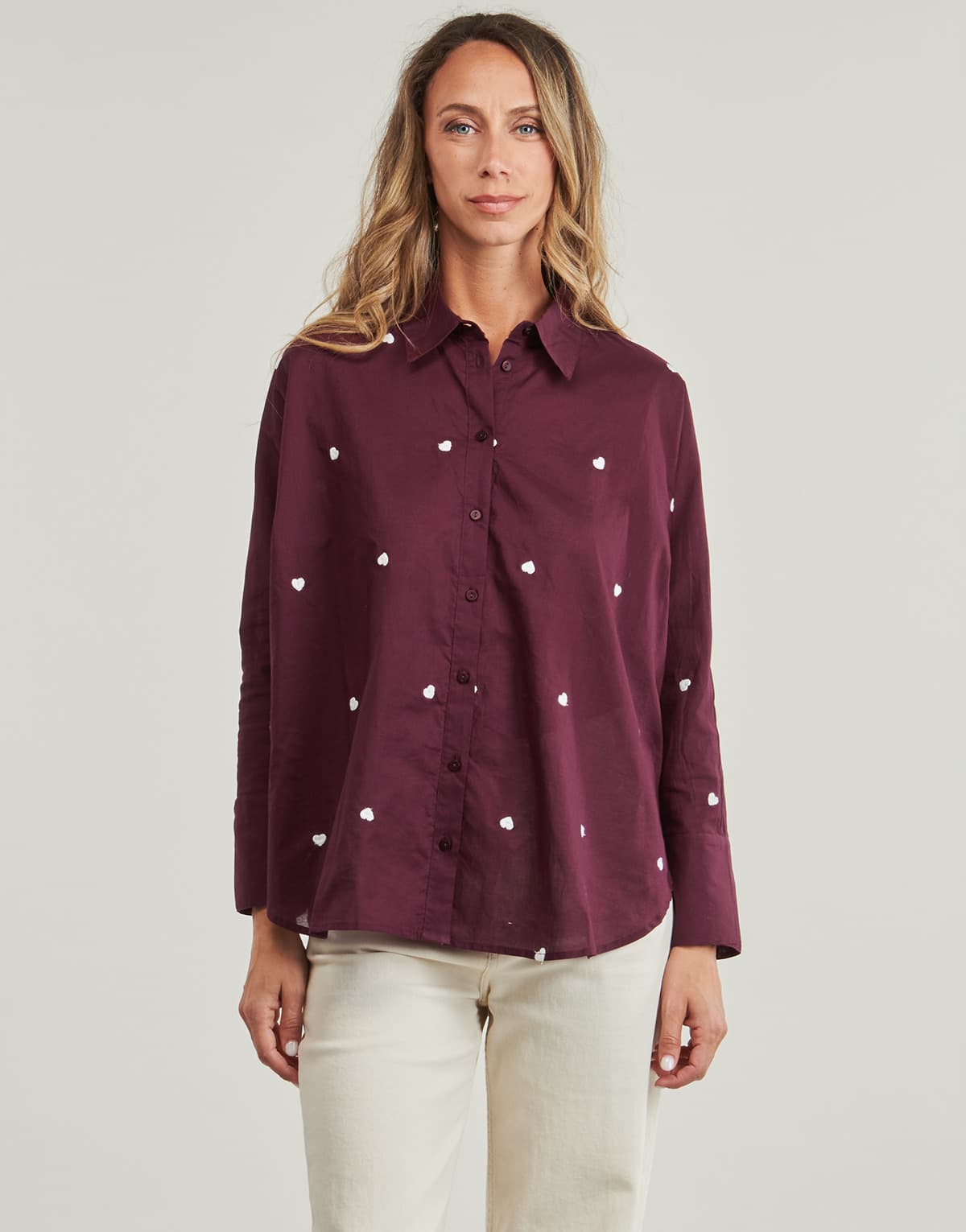 Women's Shirts Only Bordeaux