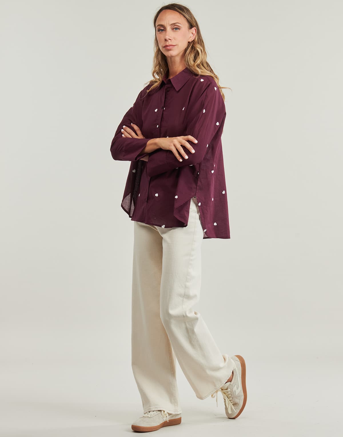 Women's Shirts Only Bordeaux