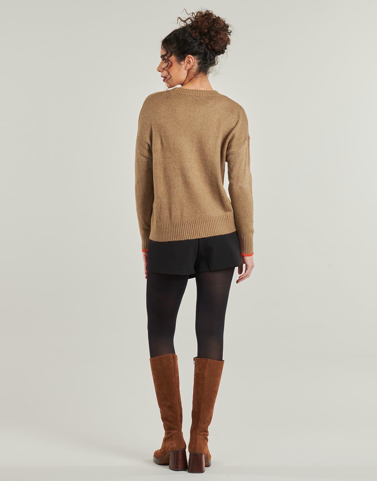 Women's Sweaters Only Brown