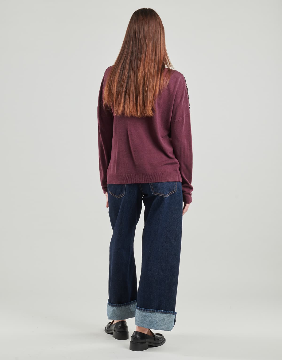 Women's Sweaters Only Purple