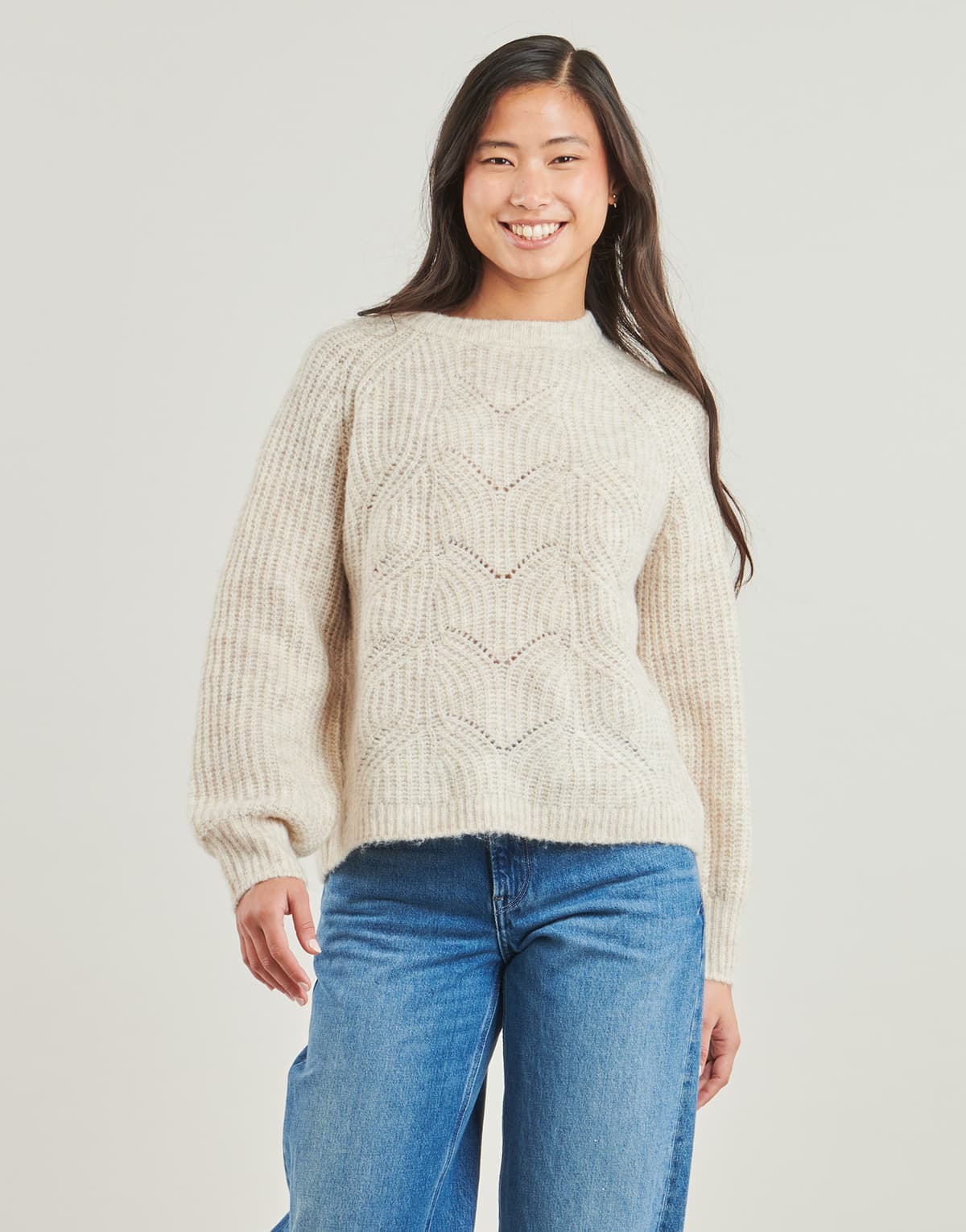 Women's Sweaters Only Beige