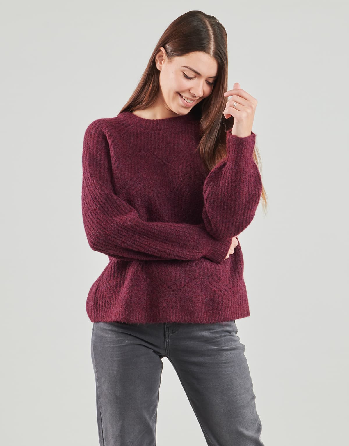 Women's Sweaters Only Bordeaux