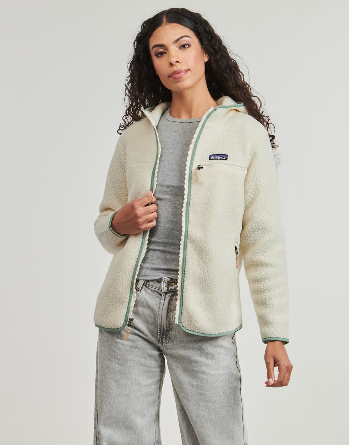 Women's Sweatshirts Patagonia Beige