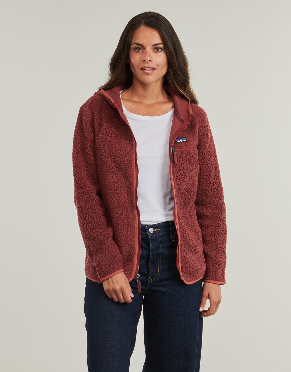 Women's Sweatshirts Patagonia Red