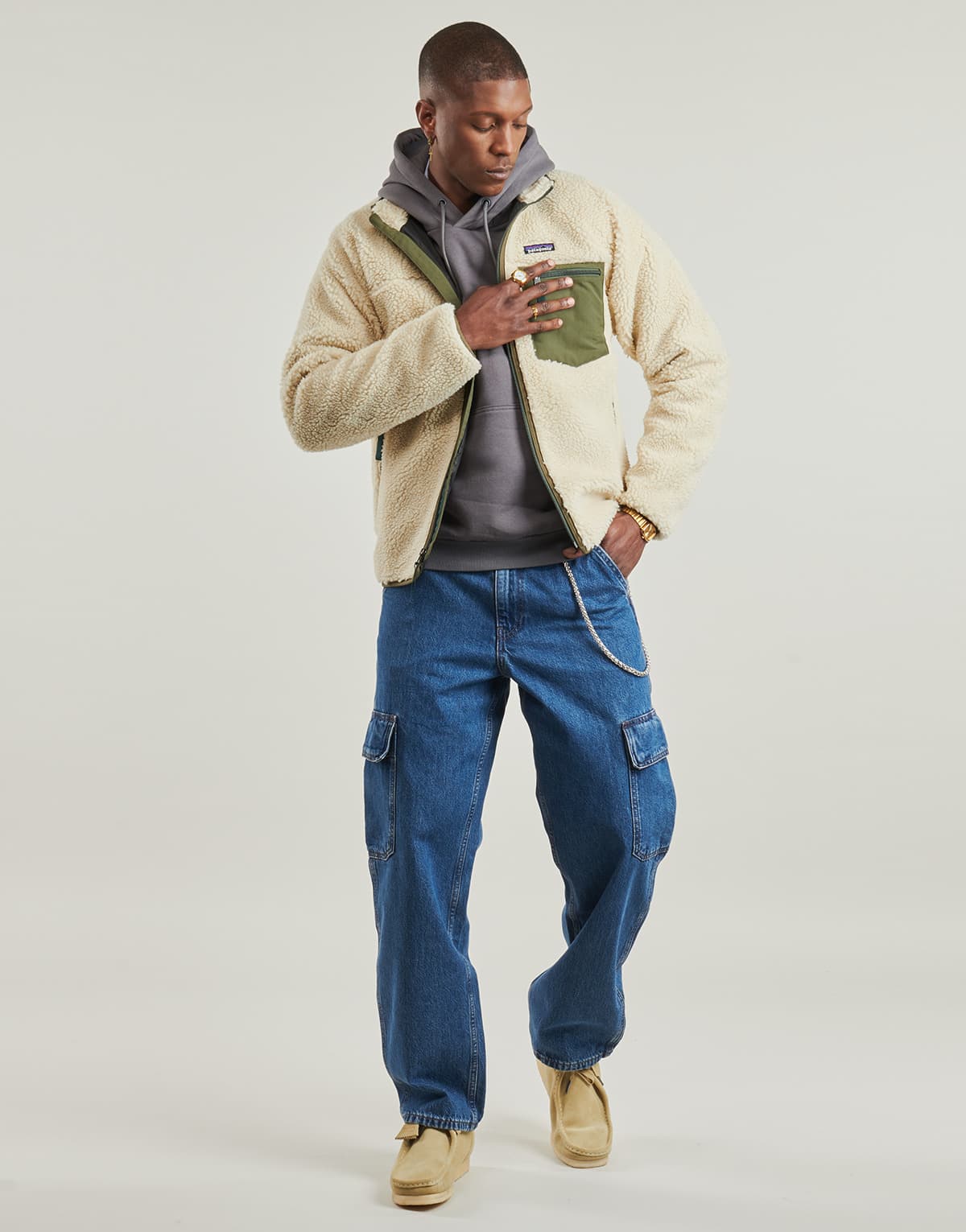 Men's Sweatshirts Patagonia Beige