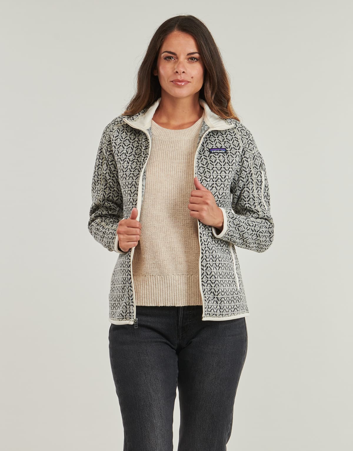 Women's Sweatshirts Patagonia Beige