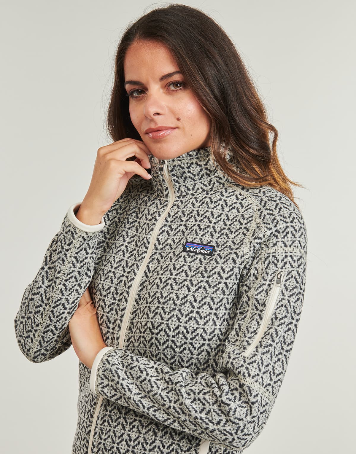 Women's Sweatshirts Patagonia Beige