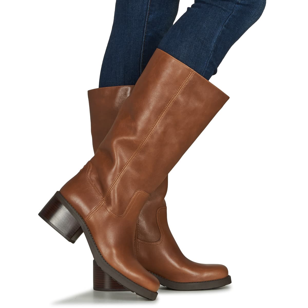 Women's Boots Coach Brown