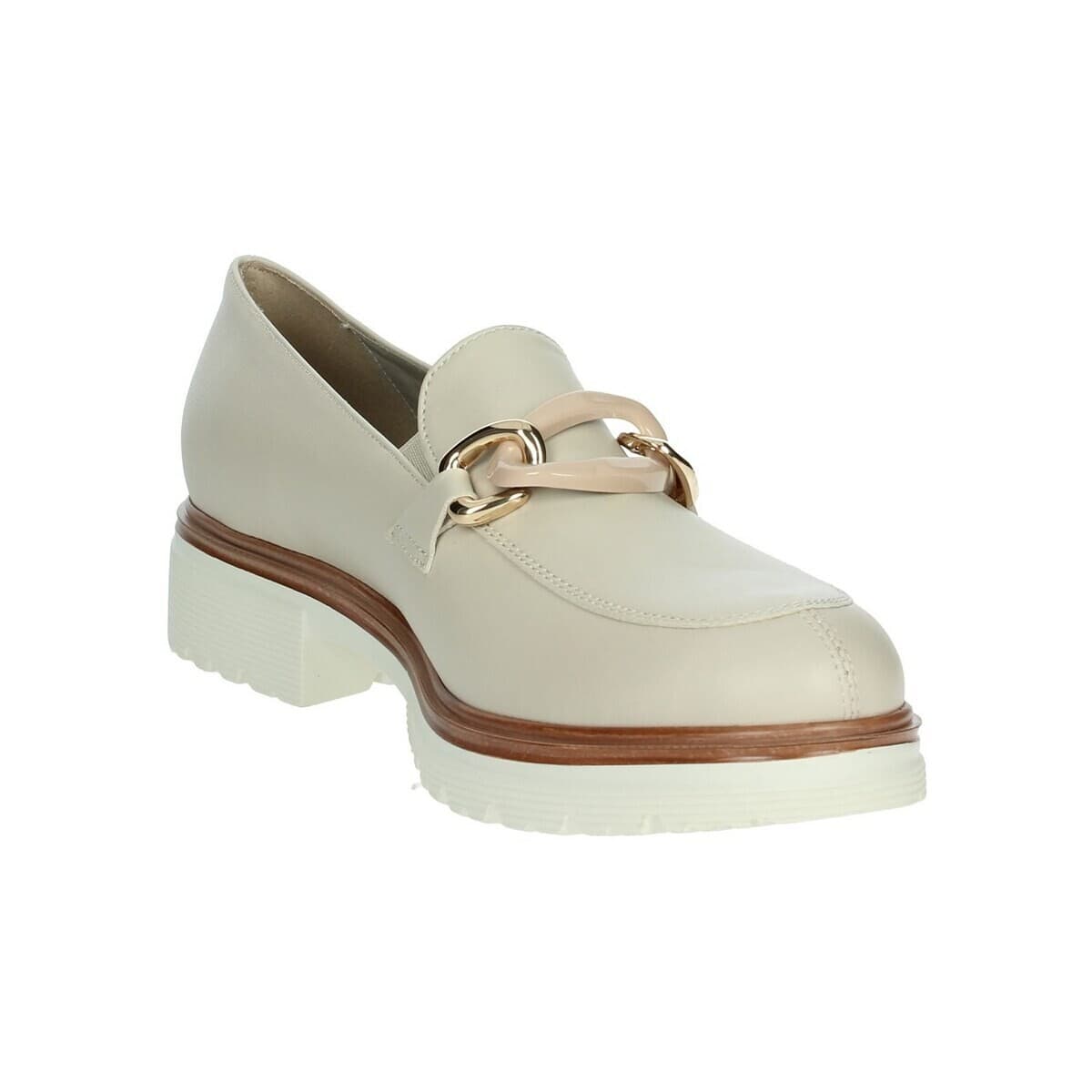 Women's Loafers Donna Serena Beige