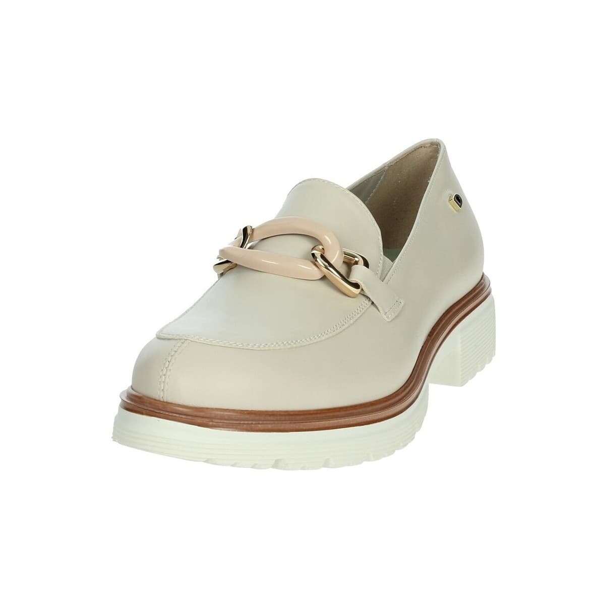 Women's Loafers Donna Serena Beige