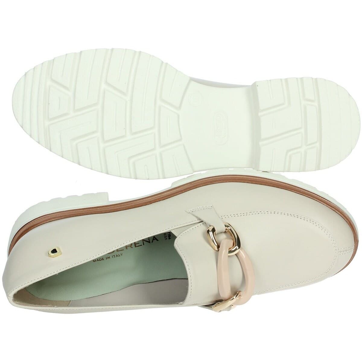 Women's Loafers Donna Serena Beige