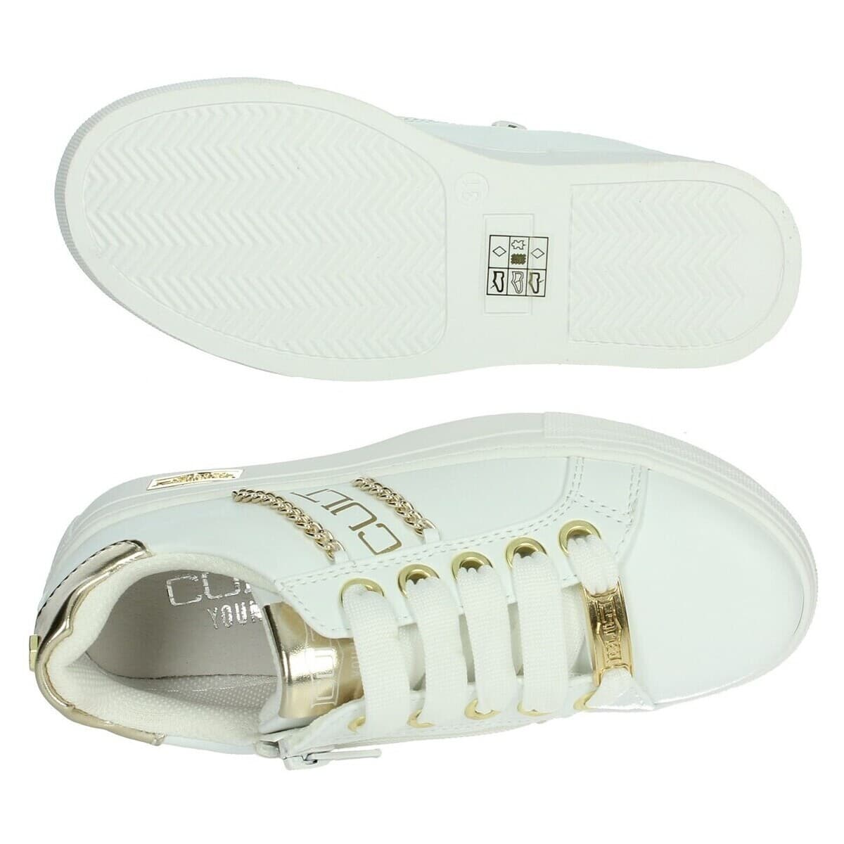 Girls' Sneakers Cult White