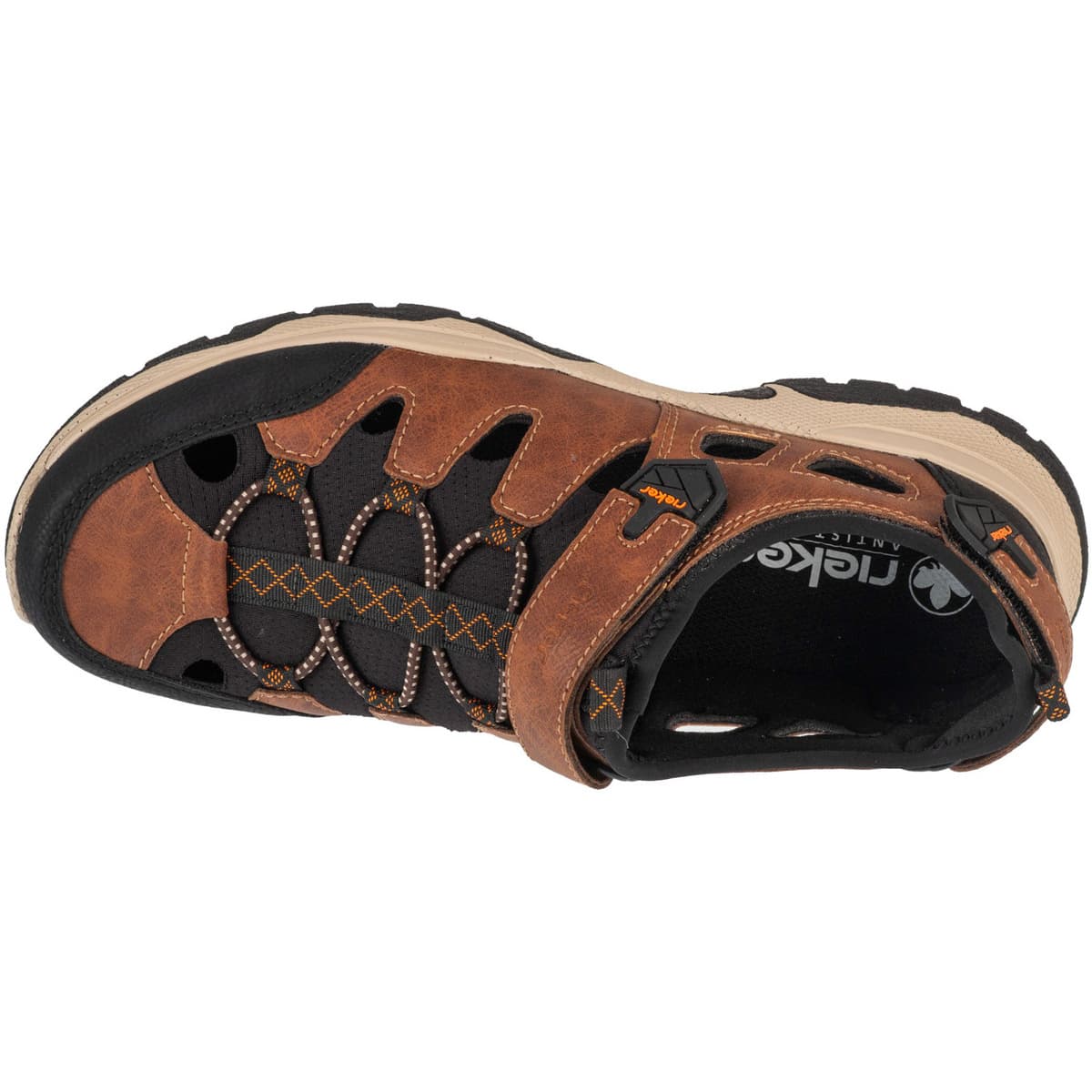 Men's Sports Sandals Rieker Brown