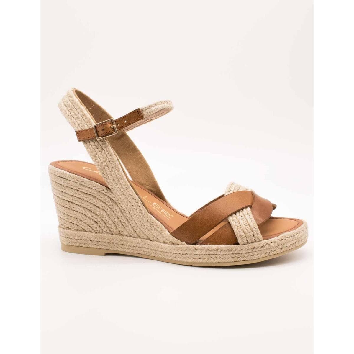 Women's Espadrilles Casteller Brown