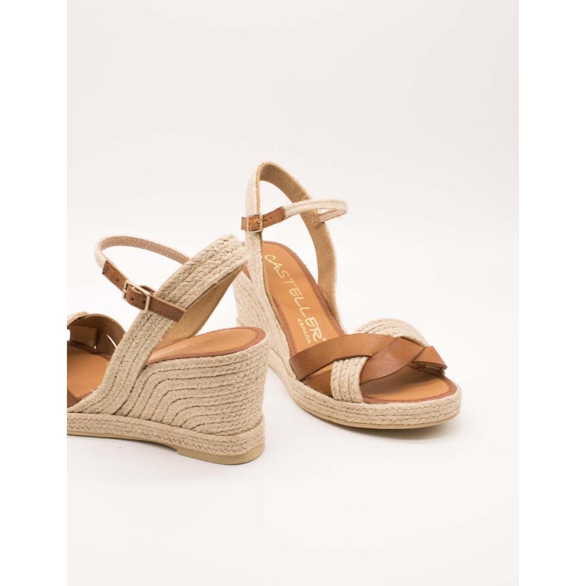 Women's Espadrilles Casteller Brown