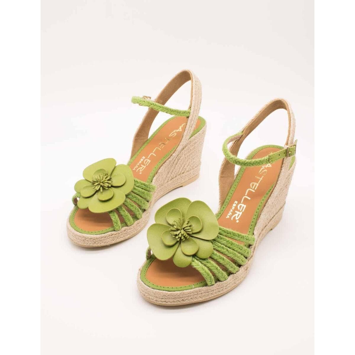 Women's Espadrilles Casteller Green