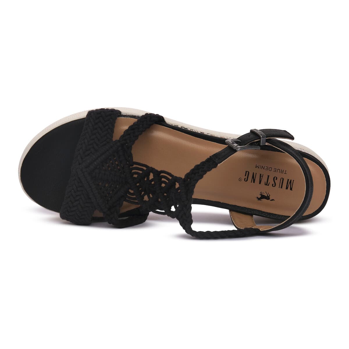 Women's Platforms Mustang Black