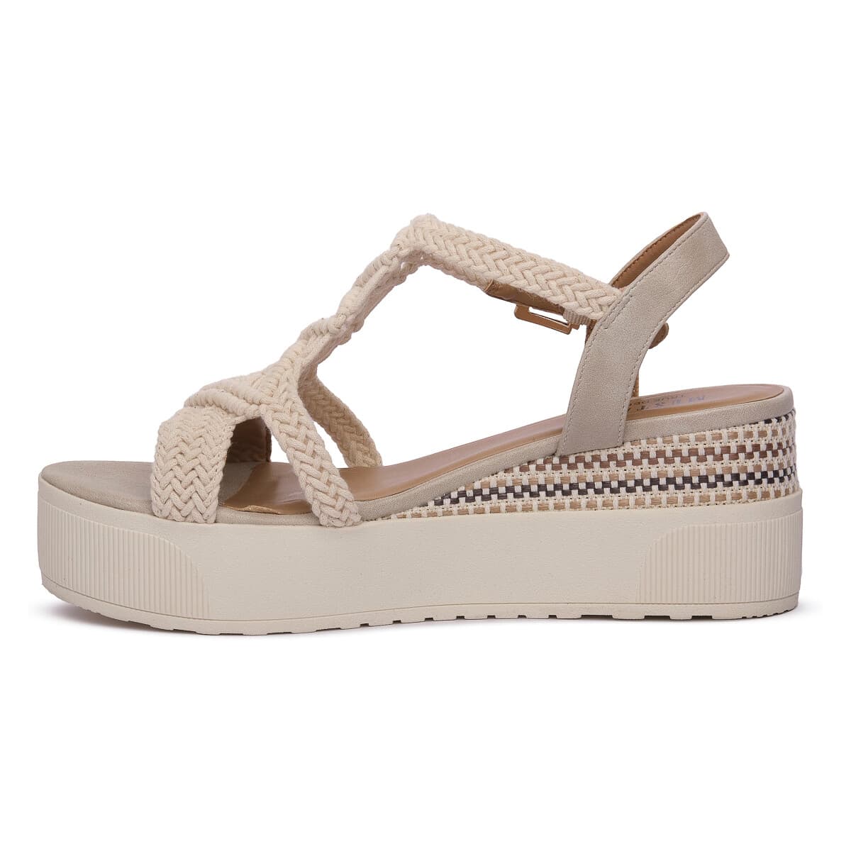 Women's Platforms Mustang Beige