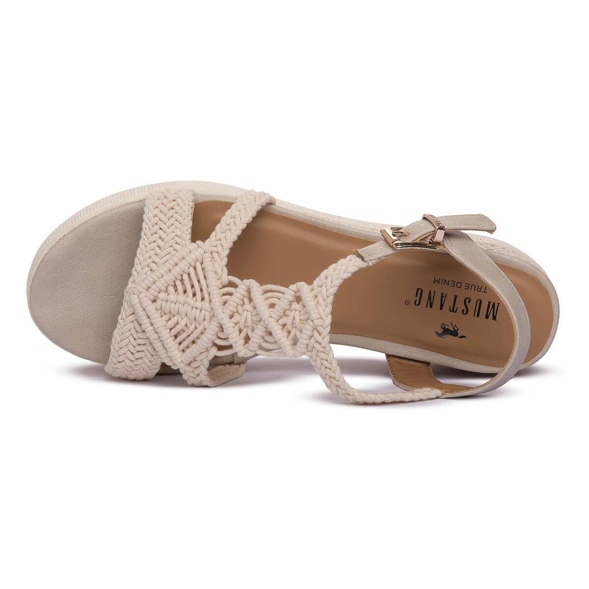 Women's Platforms Mustang Beige