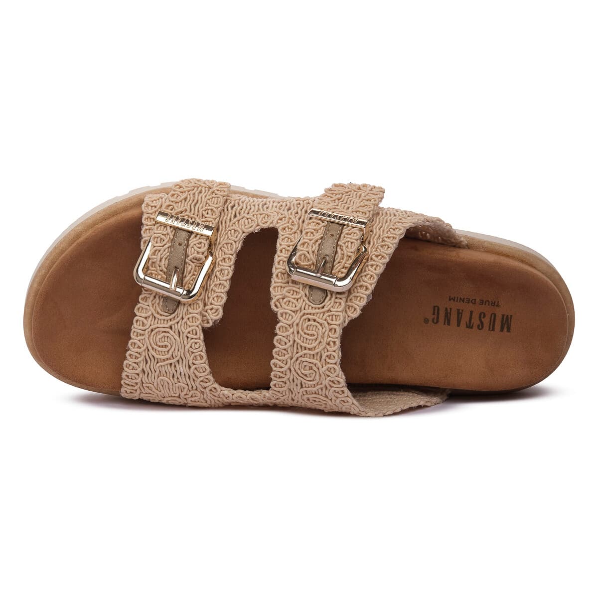 Women's Mules Mustang Beige