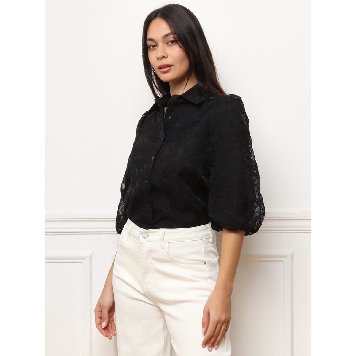 Women's Shirts La Modeuse Black