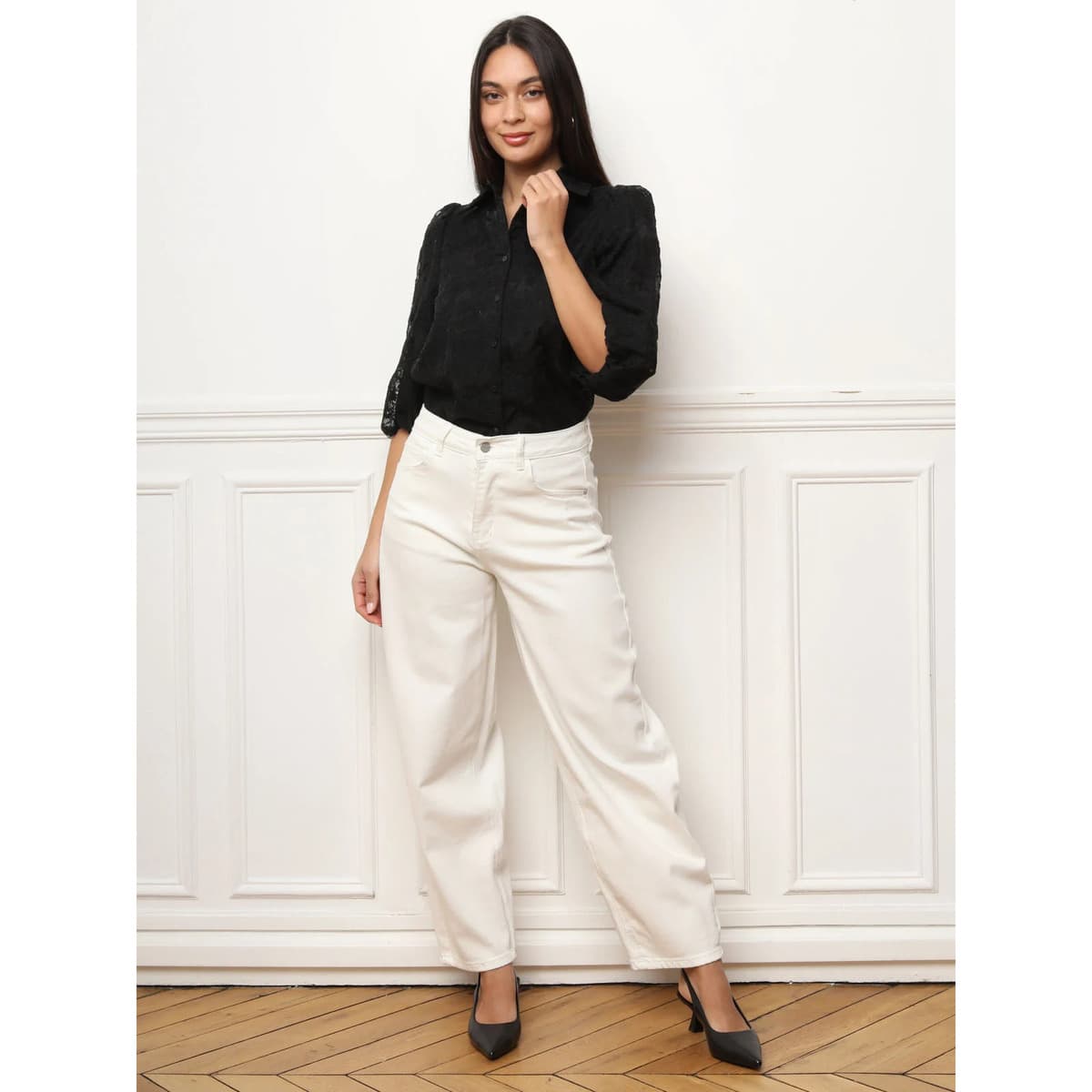 Women's Shirts La Modeuse Black