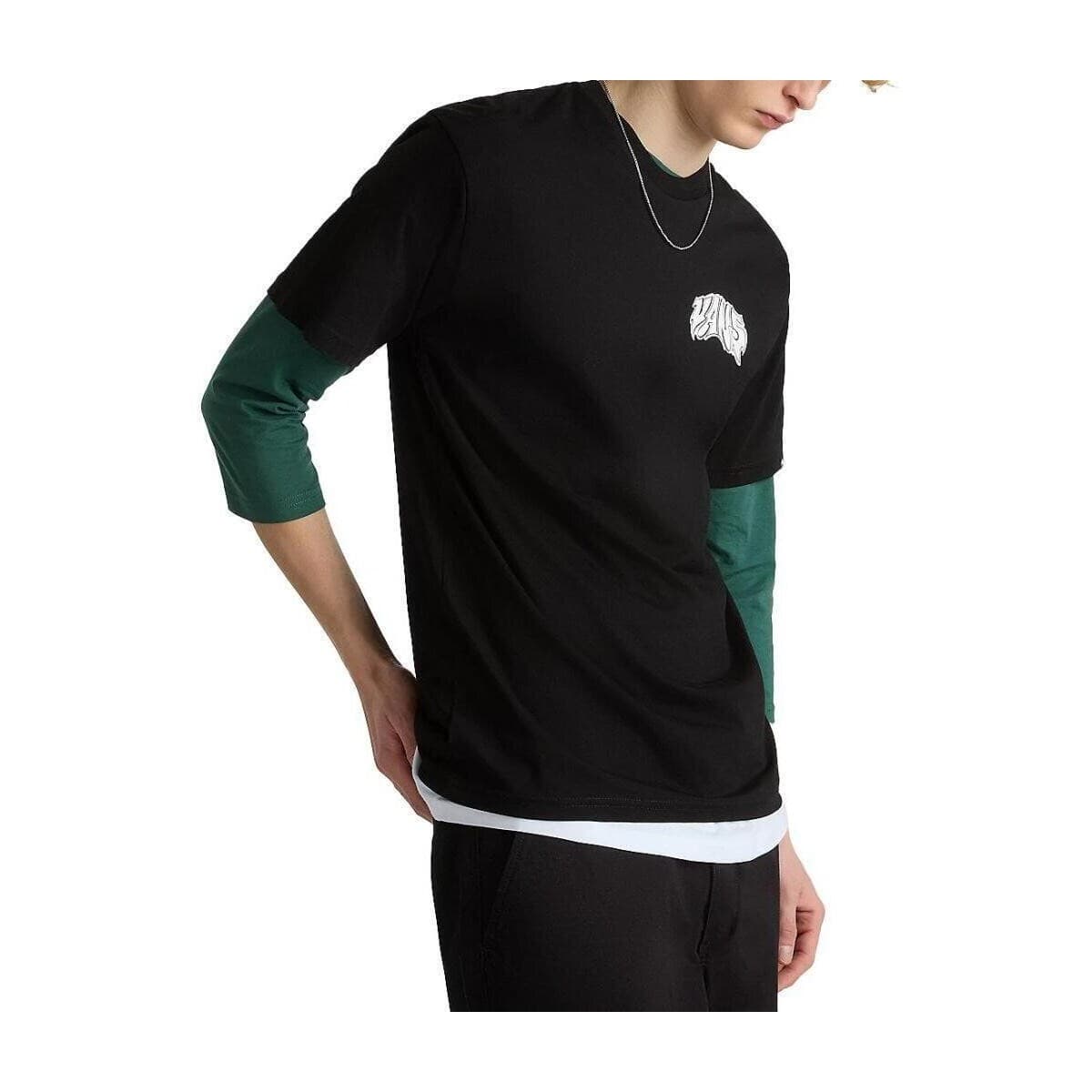 Men's T-Shirts Vans Black