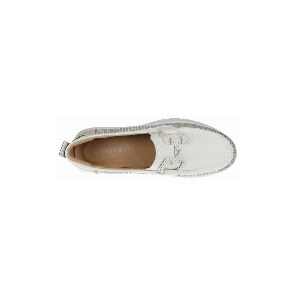 Women's Loafers Mysoft White