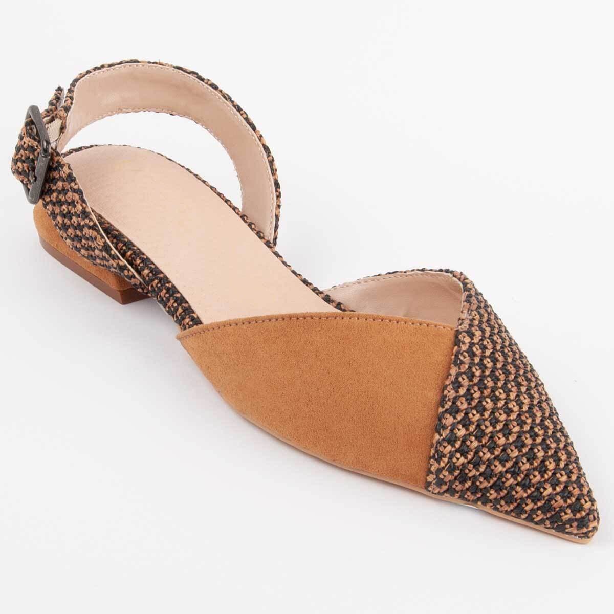 Women's Ballet Flats Montevita Brown