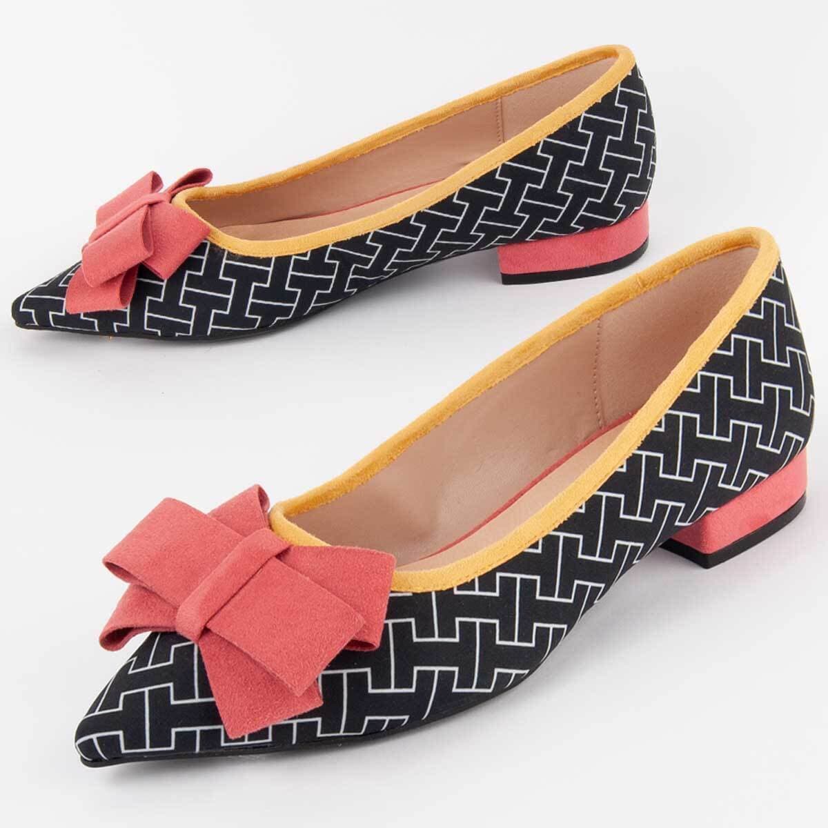 Women's Ballet Flats Montevita Black