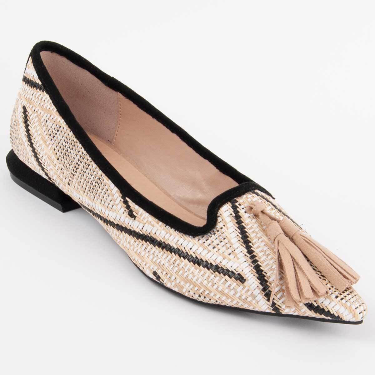 Women's Ballet Flats Montevita Beige