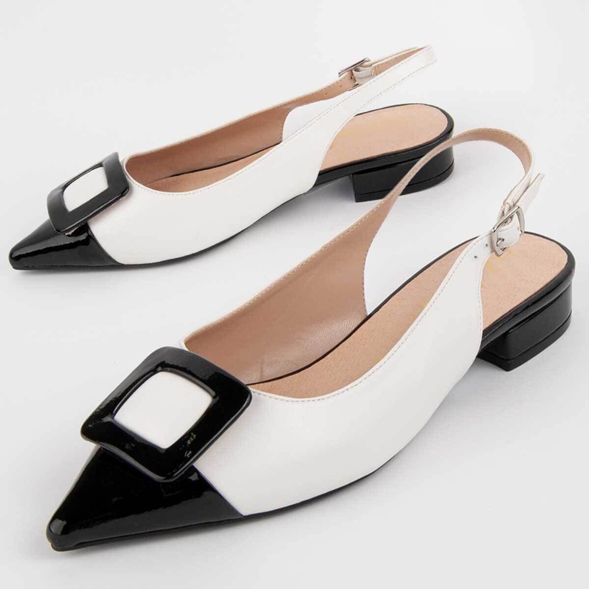 Women's Ballet Flats Montevita White