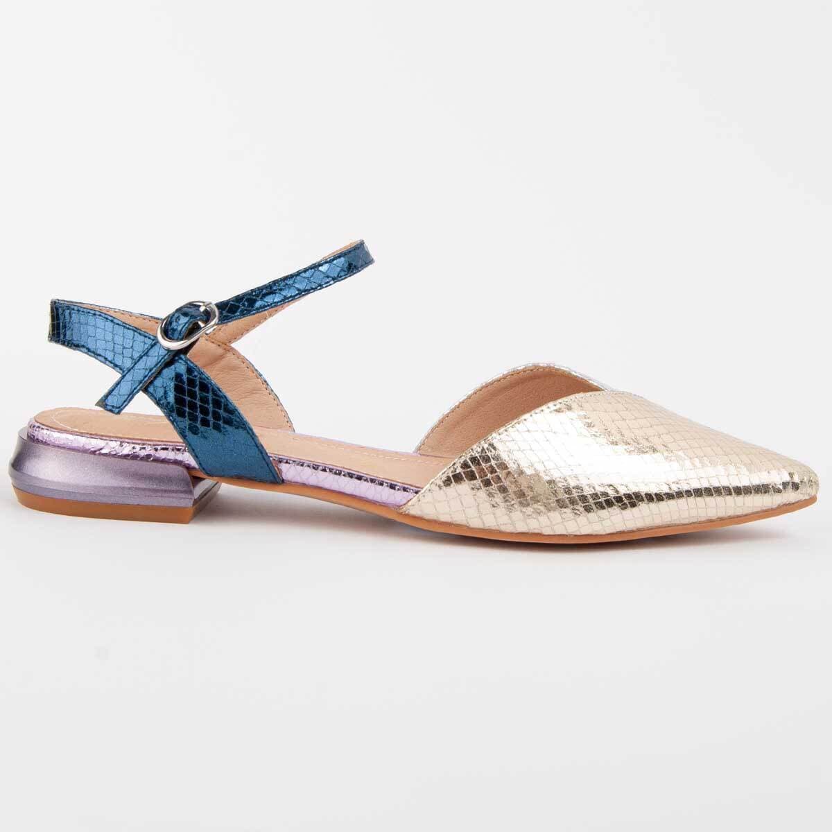 Women's Ballet Flats Montevita Gold