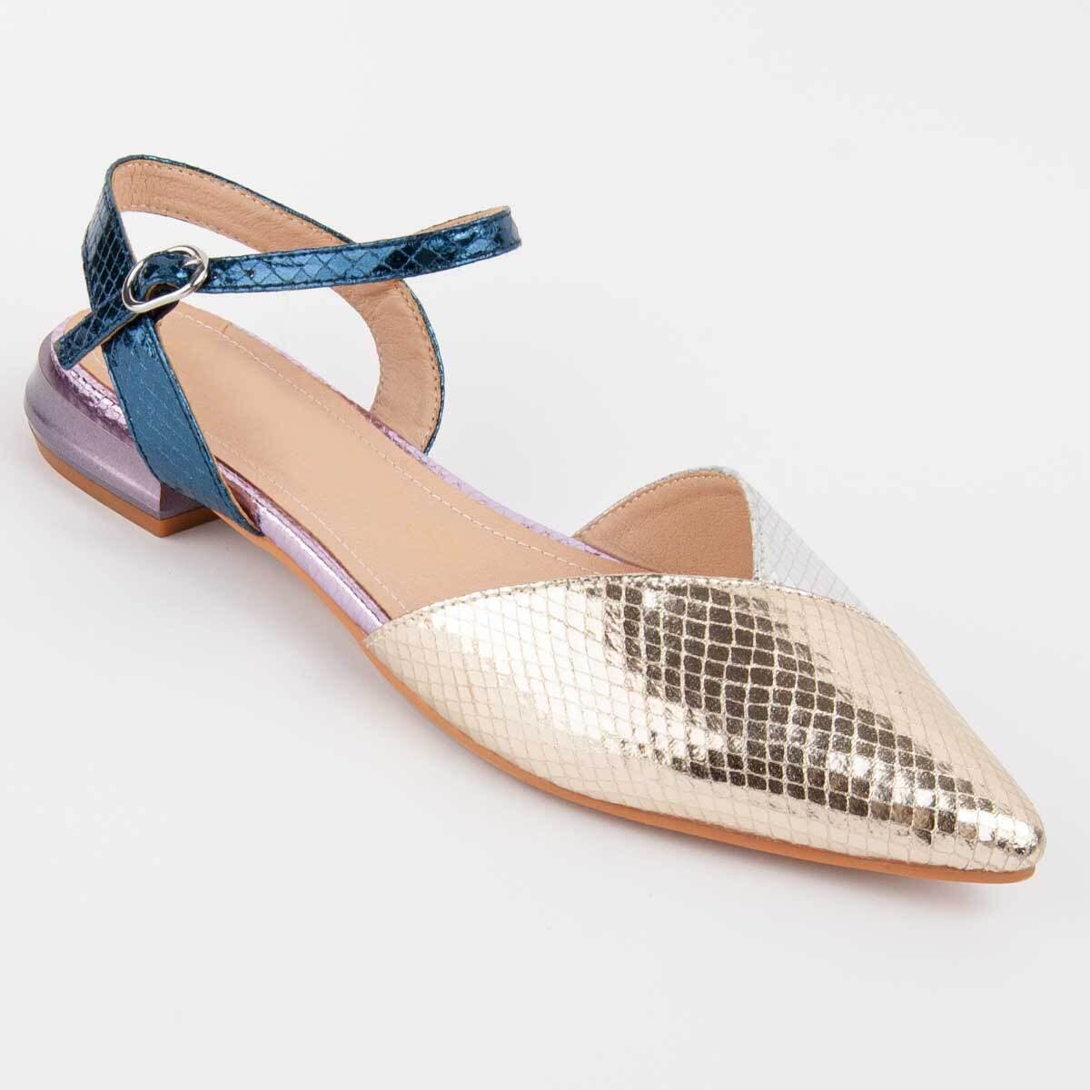 Women's Ballet Flats Montevita Gold