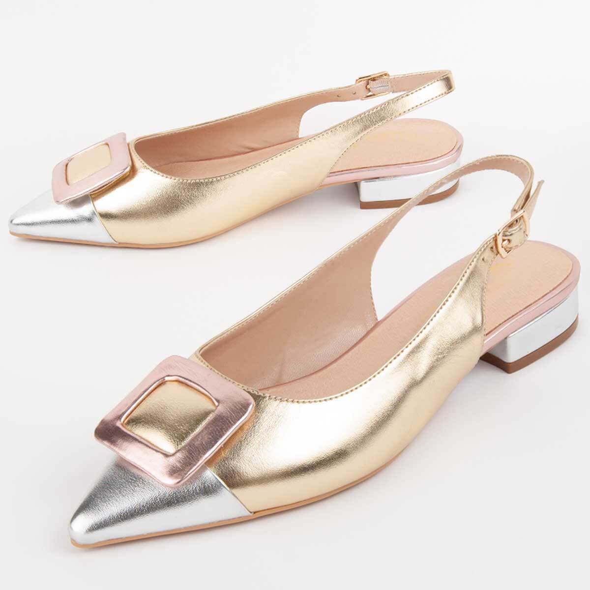 Women's Ballet Flats Montevita Gold