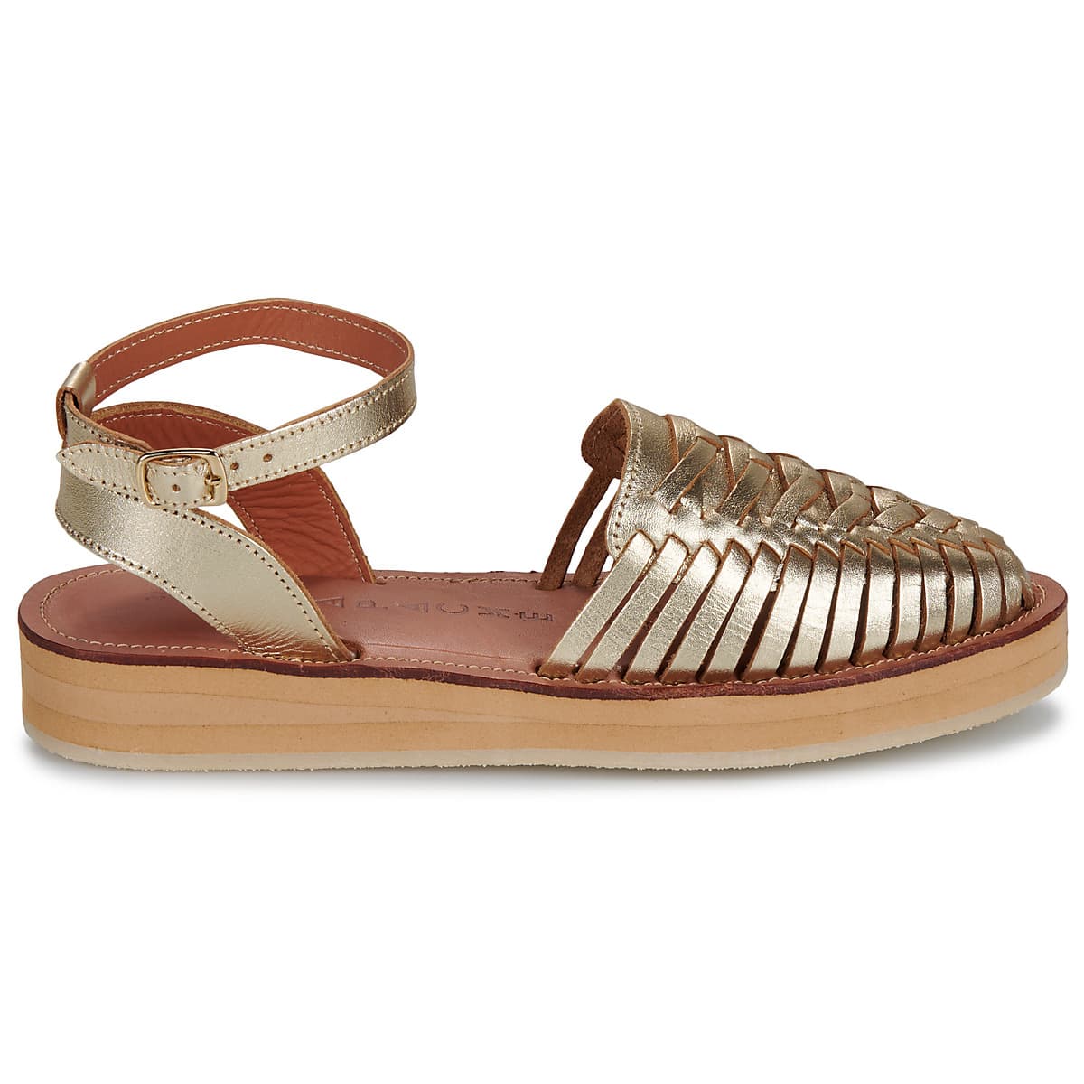 Women's Platforms Mapache Gold
