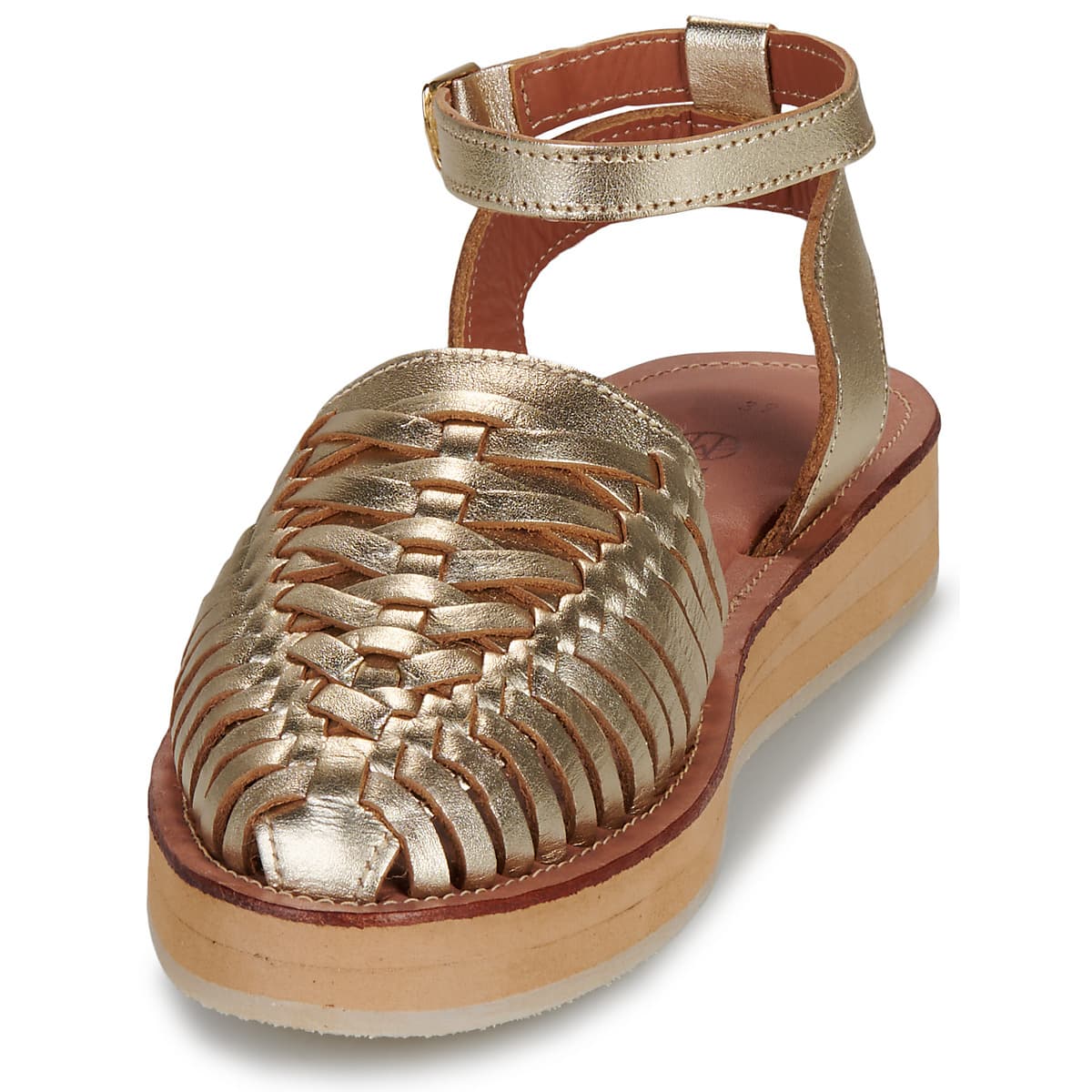 Women's Platforms Mapache Gold