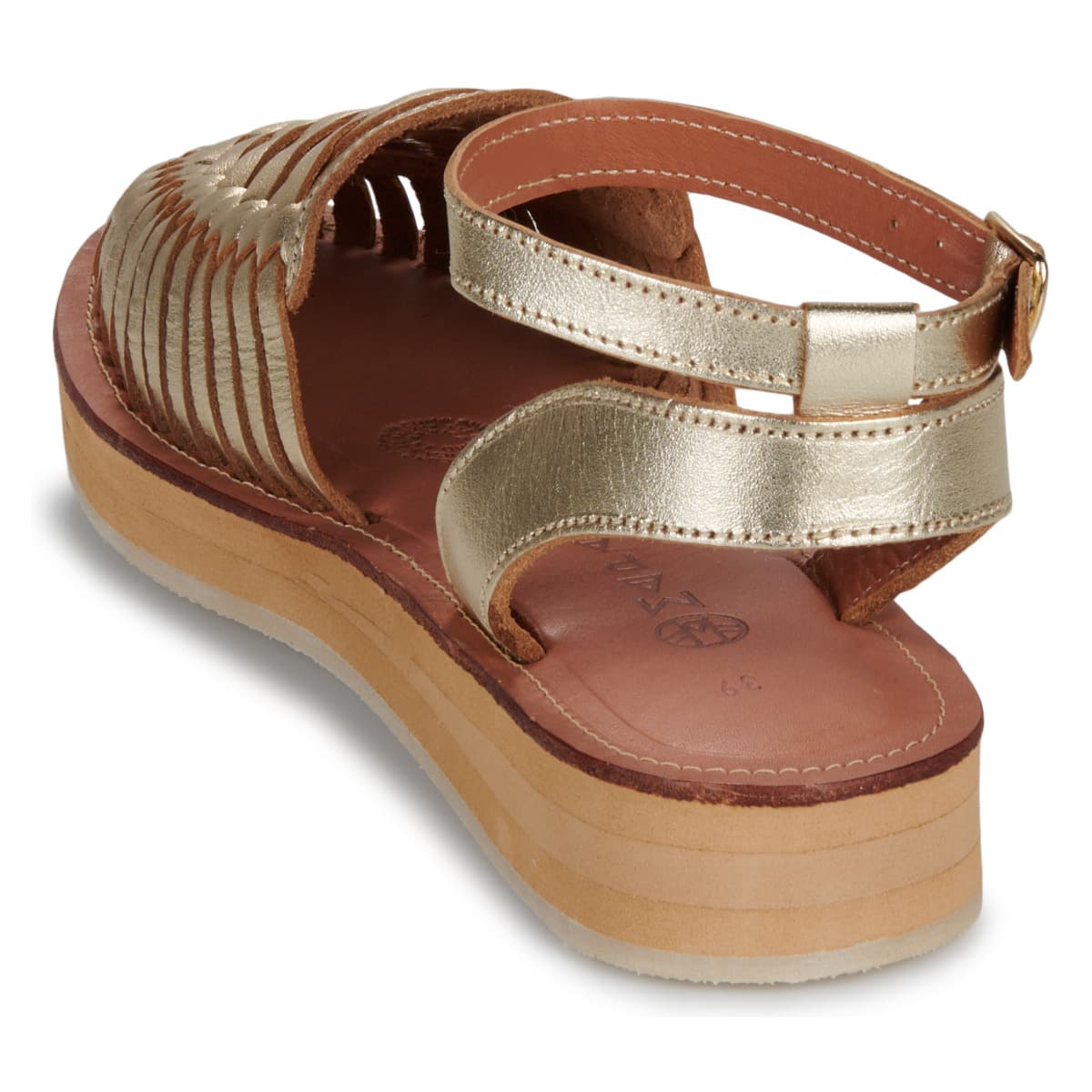 Women's Platforms Mapache Gold