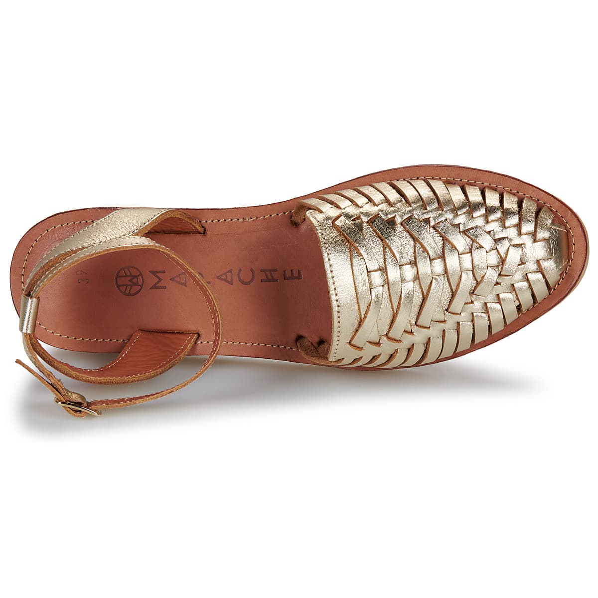 Women's Platforms Mapache Gold