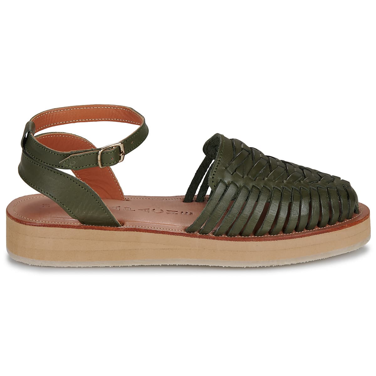 Women's Platforms Mapache Khaki