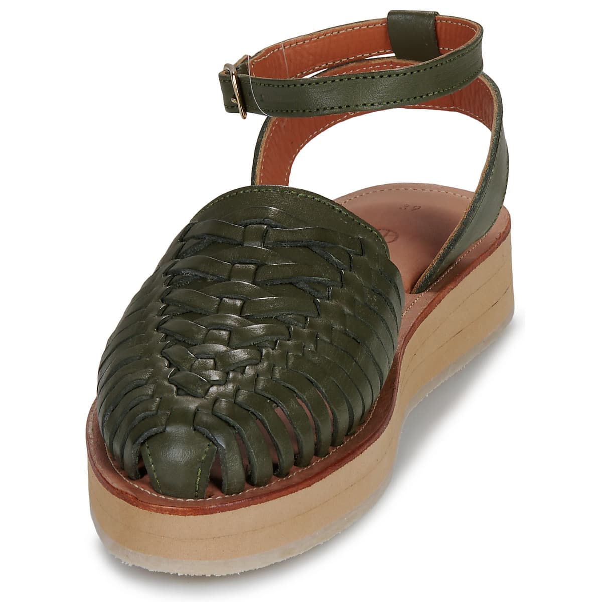 Women's Platforms Mapache Khaki