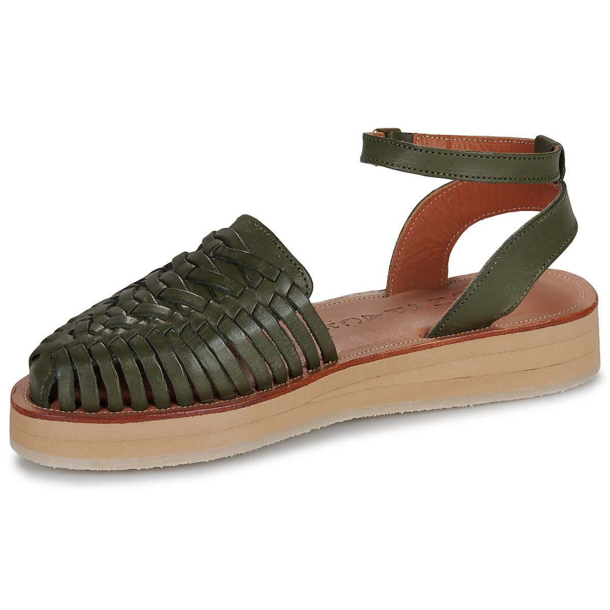 Women's Platforms Mapache Khaki