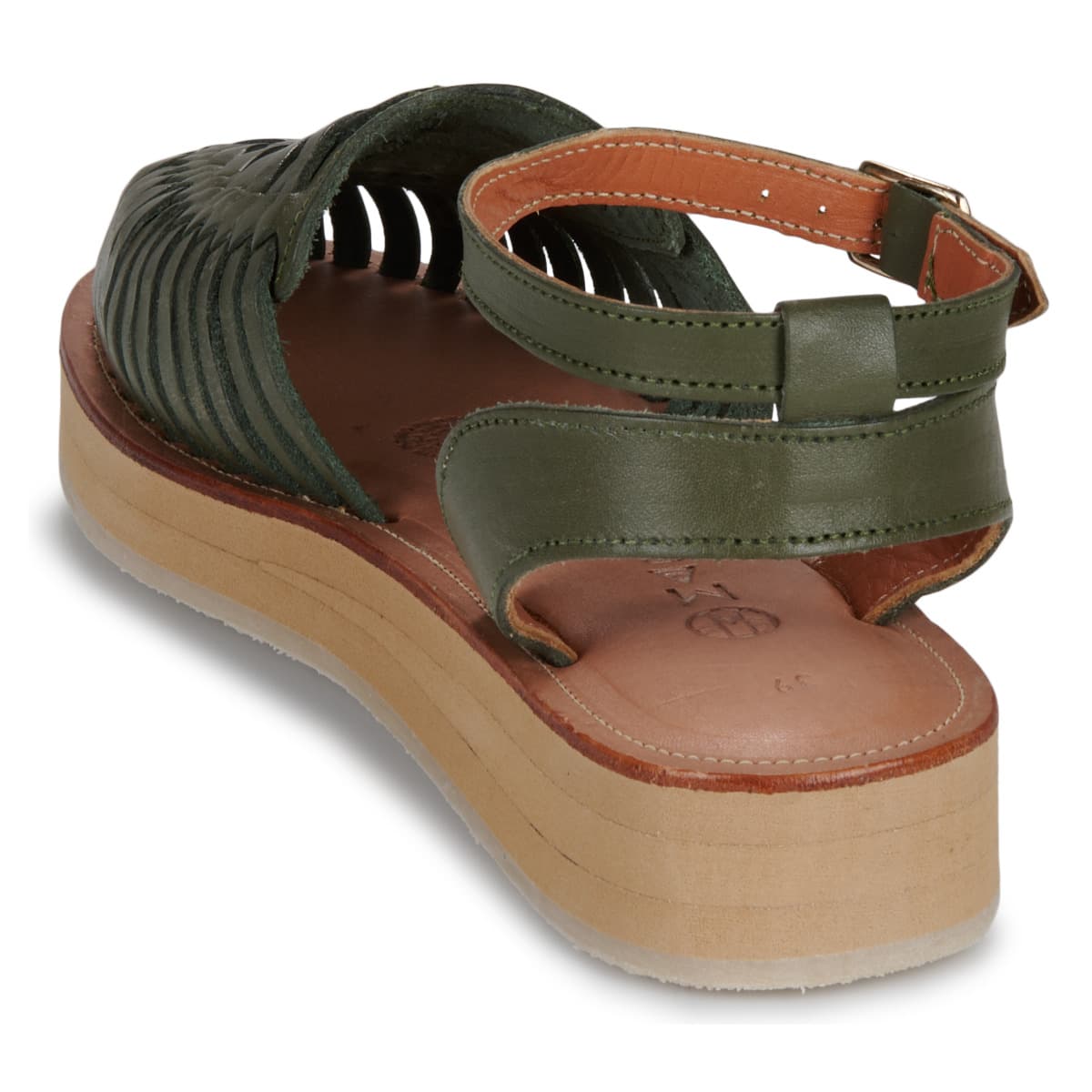 Women's Platforms Mapache Khaki