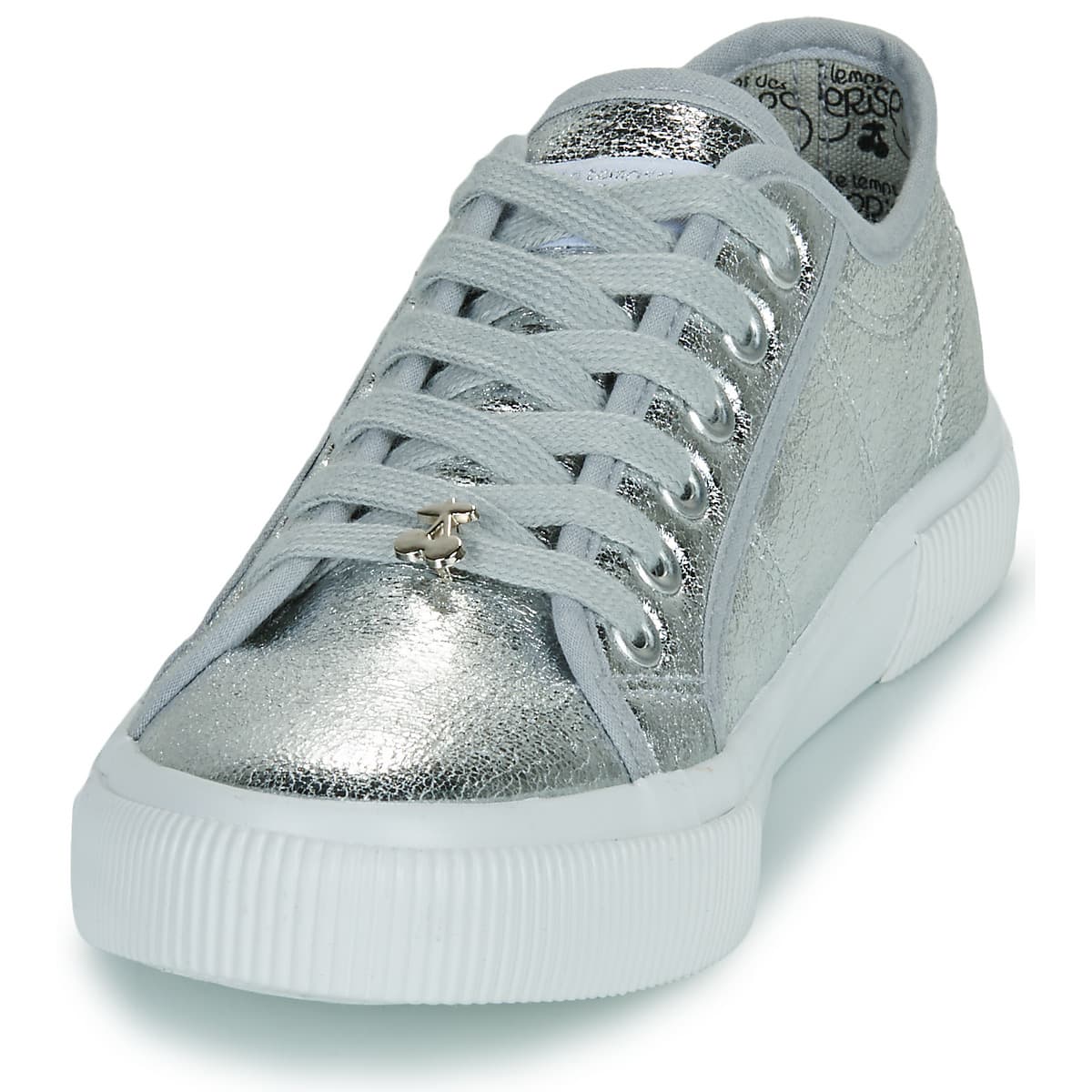 Women's Sneakers Le Temps des Cerises Silver