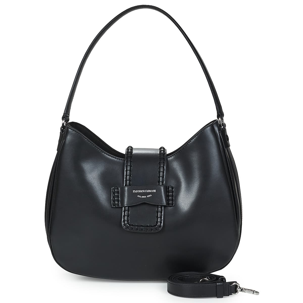 Τσάντες ώμου Emporio Armani HOBO M PLAIN LEATHER
