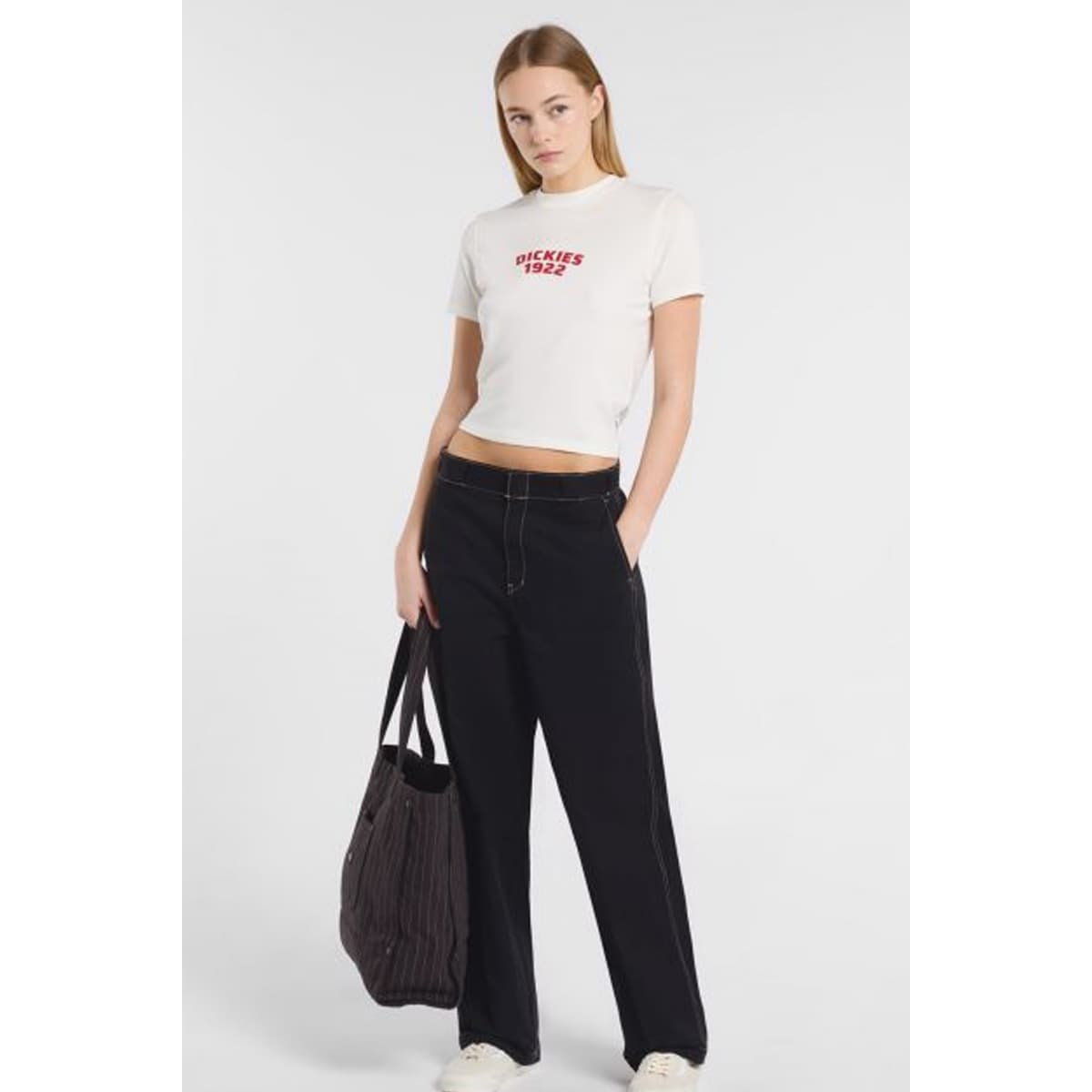 Women's T-Shirts Dickies White
